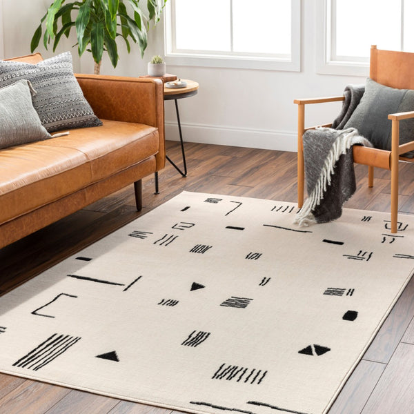 Livabliss Pisa Geometric Polypropylene Area Rug Turkish Woven for Living and Dining Rooms PSS2357-57