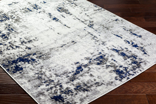 Livabliss Pisa Geometric Polypropylene Area Rug for Modern Living Room and Bedroom Decor Light Gray, Med 6'7" x 9' PSS2372-679