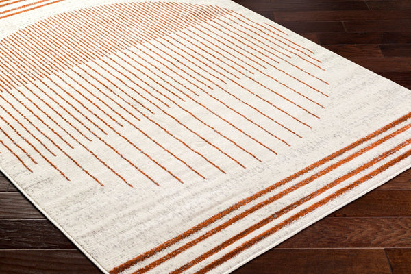 Livabliss Pisa Geometric Polypropylene Area Rug Turkish Woven Modern Living Room Accent Light Gray, Bur 7'10" x 10' PSS2375-71010