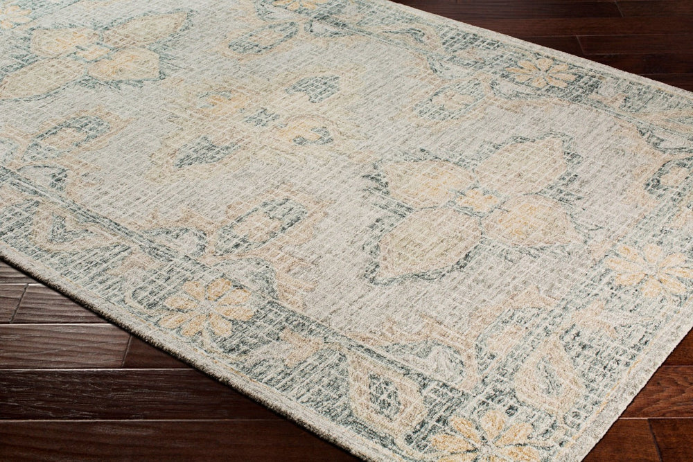 Livabliss Piastrella Hand Tufted Wool Area Rug Traditional Pattern for Foyer or Bedroom PST2300-23