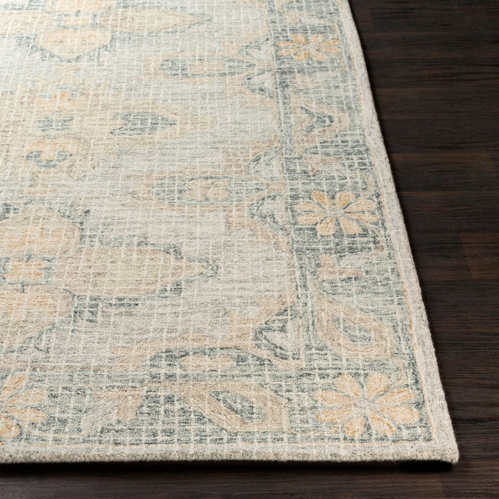 Livabliss Piastrella Hand Tufted Wool Area Rug Traditional Pattern for Foyer or Bedroom PST2300-23