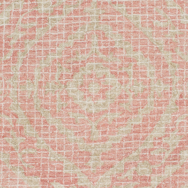 Livabliss Pisa Machine Woven Rug - Global-inspired Elegance For Eclectic Home Decor, Durable And Stylish Addition Dusty Coral,Light Olive,White,Beige Wool Pst2302-912