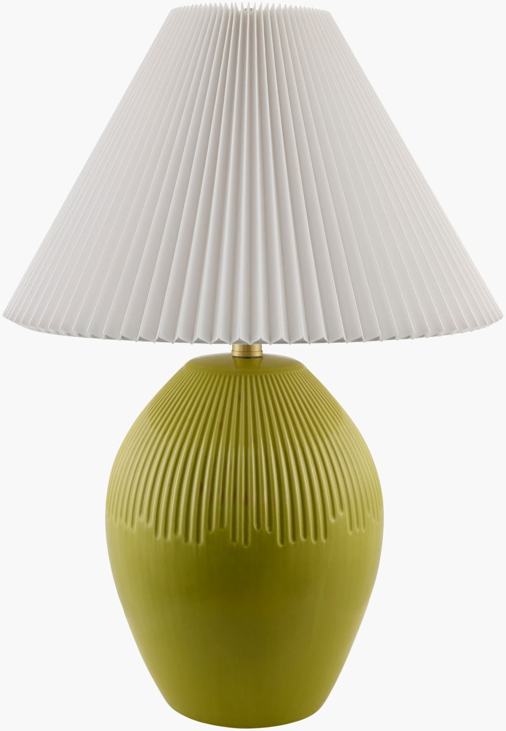 Livabliss Padstow Ceramic Table Lamp with Linen Shade Warm Diffused Glow for Bedside or Console PSW-002