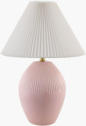 Livabliss Padstow Ceramic Table Lamp with Linen Shade for Bedside or Transitional Living Spaces PSW-005