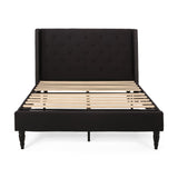 Christopher Knight Home® - Noble House - Tourmaline Fully-Upholstered Bed Frame - Queen-Size - Traditional -