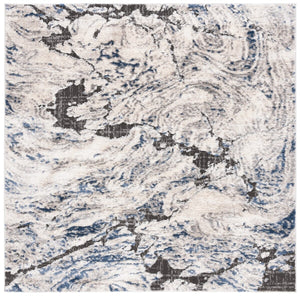 Safavieh Petra 102 Power Loomed Modern Rug Ivory / Blue PTA102A-9