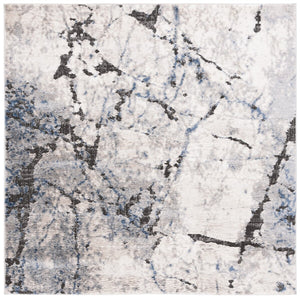 Safavieh Petra 106 Power Loomed Modern Rug Ivory / Light Grey PTA106A-9