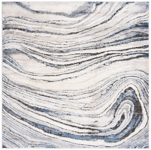 Safavieh Petra 110 Power Loomed Modern Rug Light Beige / Blue PTA110A-9