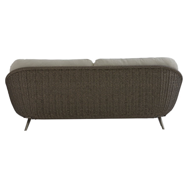 Bernhardt Bernhardt Santa Monica Outdoor Sofa — All-Weather Pebble Woven Papasan Design, Deep Cushions, Uv-Resistant Comfort - Made to Order O8227A