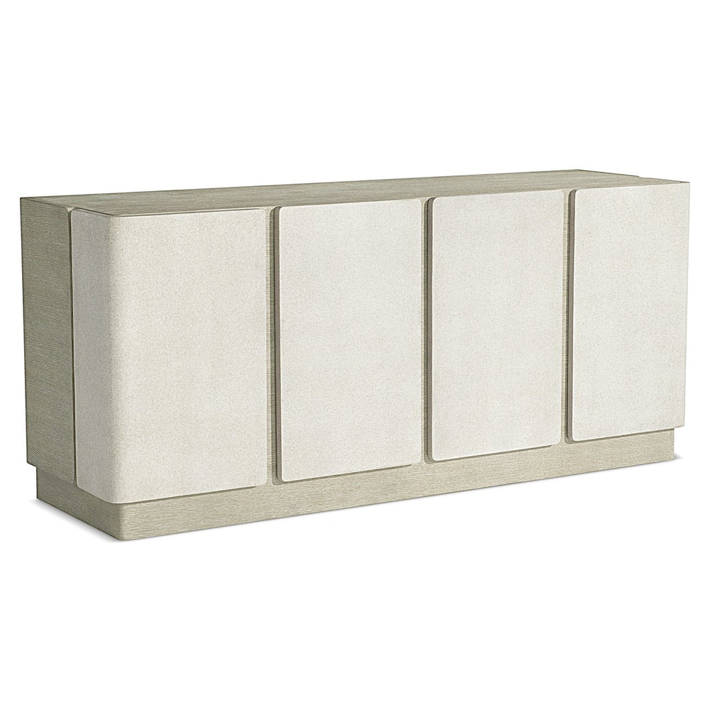 Bernhardt Bernhardt Arcadia Buffet — Raffia-Wrapped Doors, Wire-Brushed Oak, Soft-Close Storage & Rustic-Modern Elegance 334132