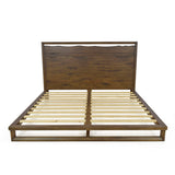 English Elm Steve Silver - Lofton - King Platform Bed - Brown