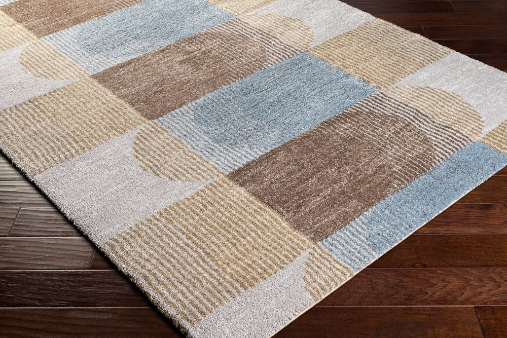 Livabliss Portofino High Pile Polypropylene Area Rug Geometric Modern Living Room Accent PTF2311-71010