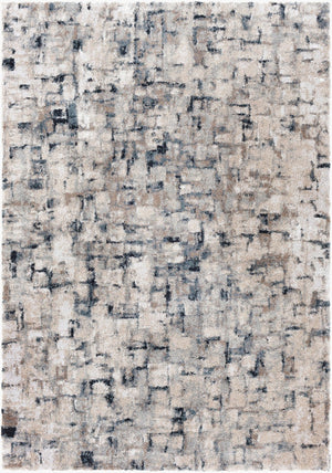 Livabliss Portofino High Pile Polypropylene Area Rug Turkish Woven Modern Living Room Floor Accent Black, Teal 8'10" x 12' PTF2313-81012