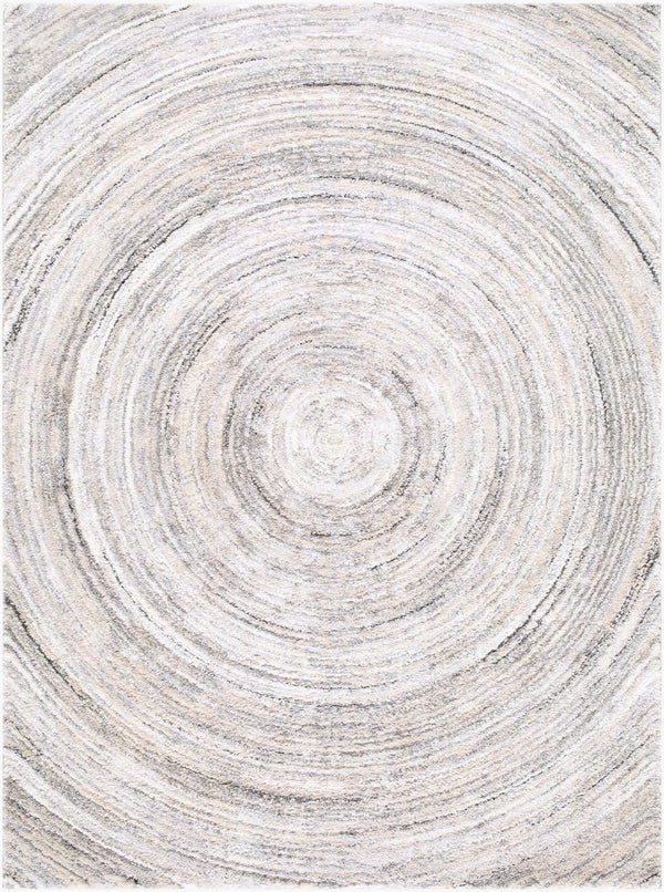 Livabliss Portofino High Pile Area Rug Turkish Woven Plush Blended Fiber for Modern Living Silver Gray, Iv 5'3" x 7' PTF2329-537