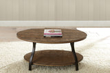 English Elm Steve Silver - Denise - Oval Cocktail Table - Brown