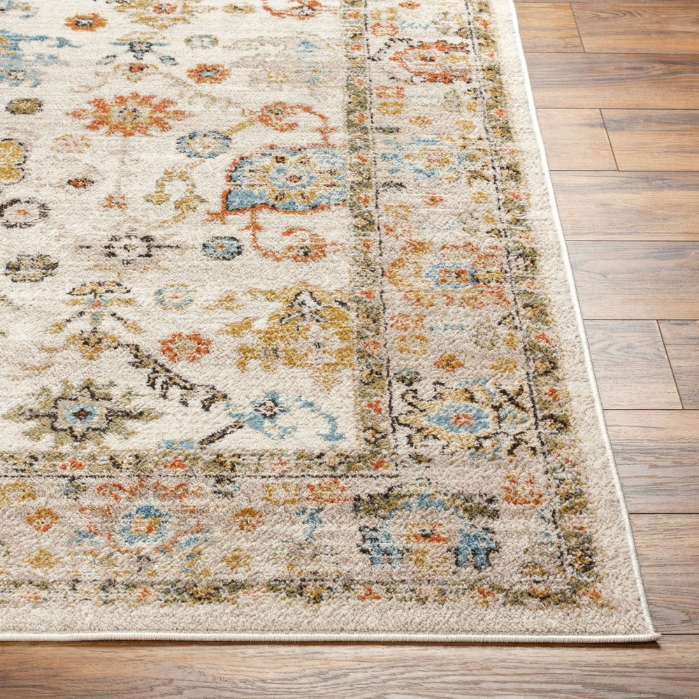 Livabliss Pertek Traditional Runner Rug Machine Woven Polypropylene for Hallway or Entryway Taupe, Deep Tea 2'7" x 7'3" PTK2300-2773