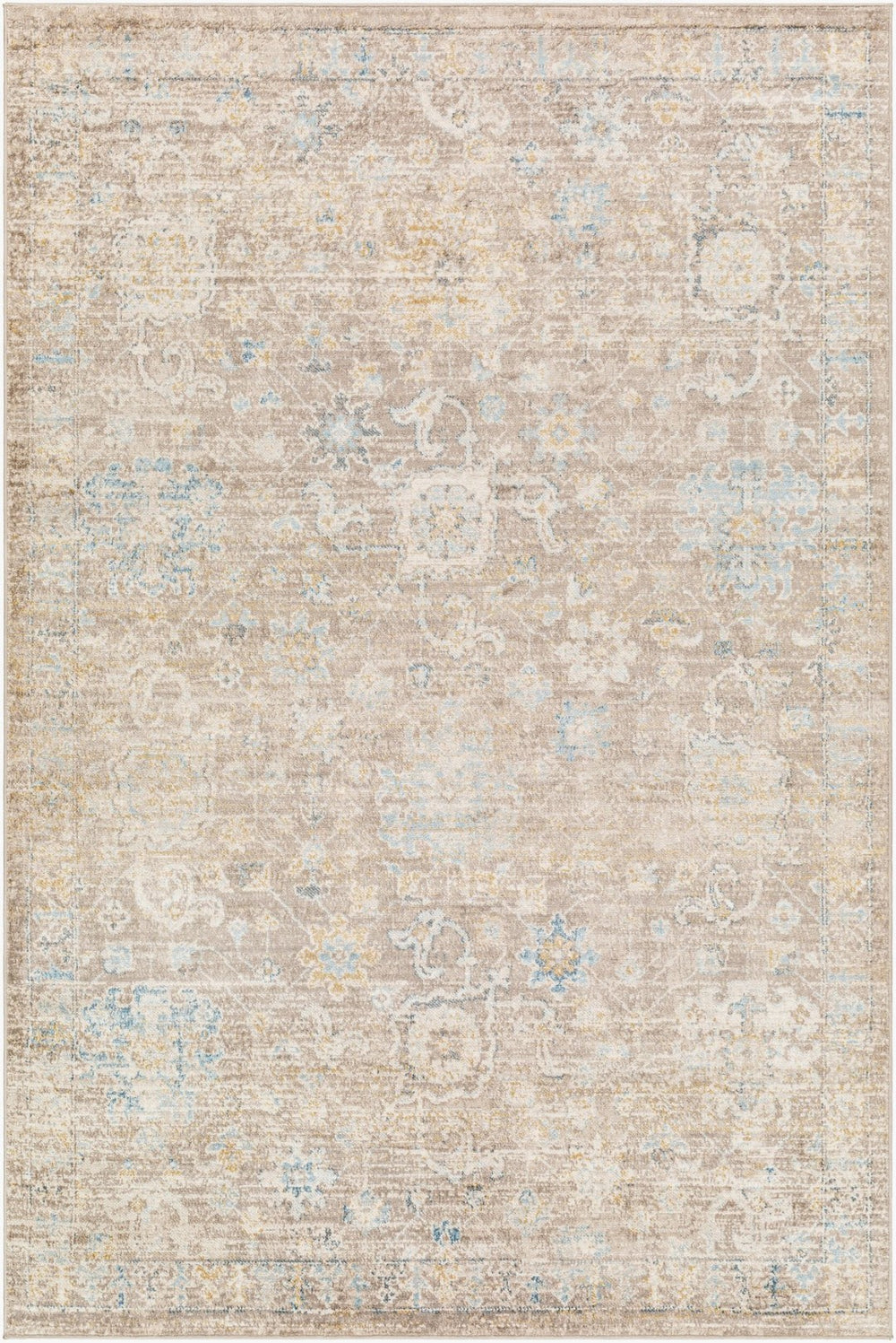 Livabliss Pertek Machine Woven Polypropylene Area Rug Traditional Pattern Living Room Floor PTK2303-9212