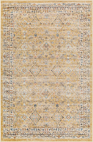 Livabliss Pertek Traditional Runner Rug Machine Woven Polypropylene for Hallway or Entryway Dark Brown, Tau 5'3" x 7' PTK2305-537