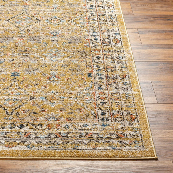 Livabliss Pertek Traditional Runner Rug Machine Woven Polypropylene for Hallway or Entryway Dark Brown, Tau 5'3" x 7' PTK2305-537