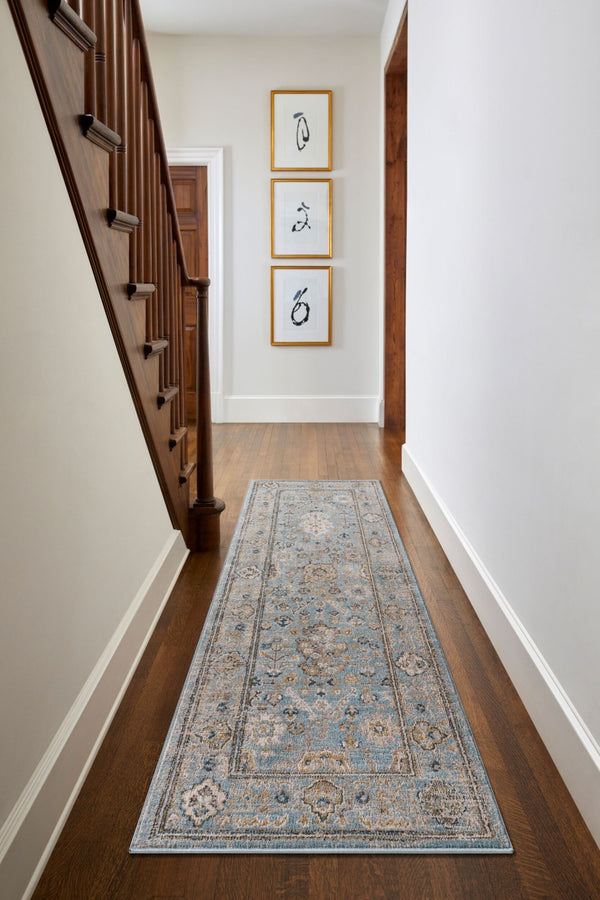 Livabliss Pertek Traditional Polypropylene Accent Rug Machine Woven for Entryway or Bedside PTK2307-23