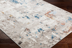 Livabliss Pertek Machine Woven Polypropylene Area Rug Minimalist Turkish Accent for Entryways Taupe, Gray 2' x 2'11" PTK2308-23