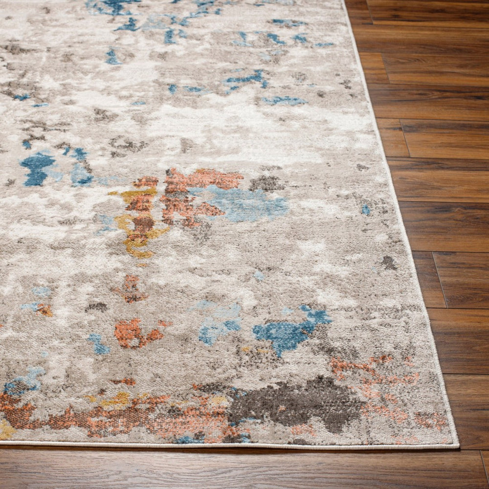 Livabliss Pertek Machine Woven Polypropylene Area Rug Minimalist Turkish Accent for Entryways Taupe, Gray 2' x 2'11" PTK2308-23