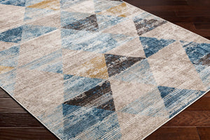Livabliss Pertek Geometric Machine Woven Polypropylene Area Rug for Living and Dining Rooms PTK2312-9212
