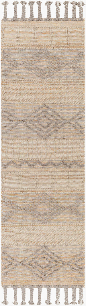 Surya Preston 2' X 3' Handmade Area Rug - Global-inspired Wool & Jute Blend For Cozy Living Spaces Tan Jute,Wool Ptn2300-268