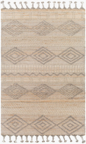 Surya Preston 2' X 3' Handmade Area Rug - Global-inspired Wool & Jute Blend For Cozy Living Spaces Tan Jute,Wool Ptn2300-23