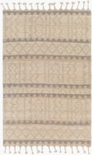 Surya Preston 2' X 3' Handmade Area Rug - Global-inspired Wool & Jute Blend For Cozy Living Spaces Tan Jute,Wool Ptn2301-576