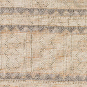 Surya Preston 2' X 3' Handmade Area Rug - Global-inspired Wool & Jute Blend For Cozy Living Spaces Tan Jute,Wool Ptn2301-576