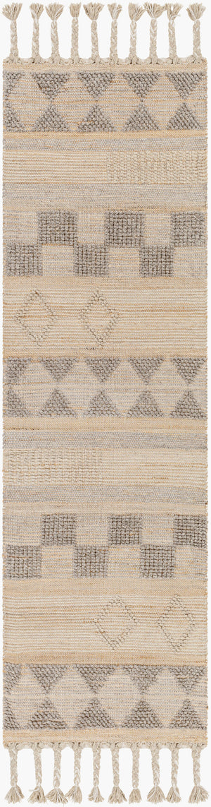 Surya Preston 2' X 3' Handmade Area Rug - Global-inspired Wool & Jute Blend For Cozy Living Spaces Tan Jute,Wool Ptn2302-268