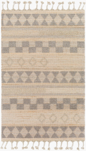 Surya Preston 2' X 3' Handmade Area Rug - Global-inspired Wool & Jute Blend For Cozy Living Spaces Tan Jute,Wool Ptn2302-23
