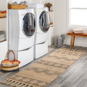 Surya Preston 2' X 3' Handmade Area Rug - Global-inspired Wool & Jute Blend For Cozy Living Spaces Tan Jute,Wool Ptn2302-268