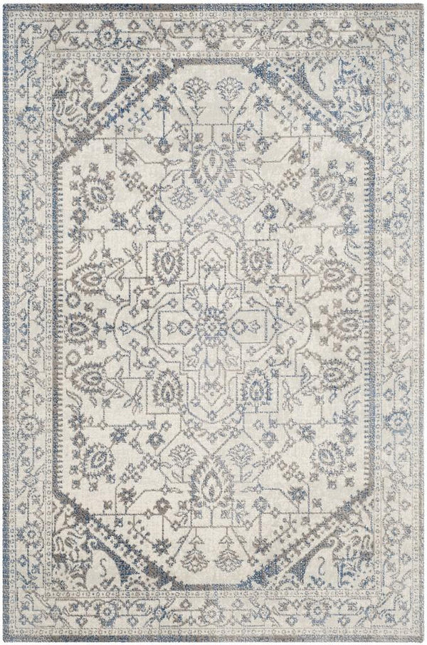Safavieh Patina 318 Power Loomed  Rug Light Grey / Blue PTN318C-4