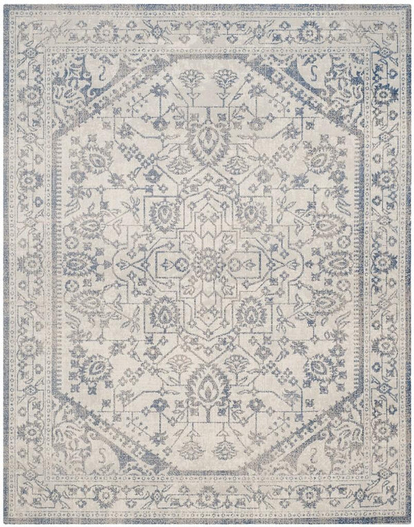 Safavieh Patina 318 Power Loomed  Rug Light Grey / Blue PTN318C-4