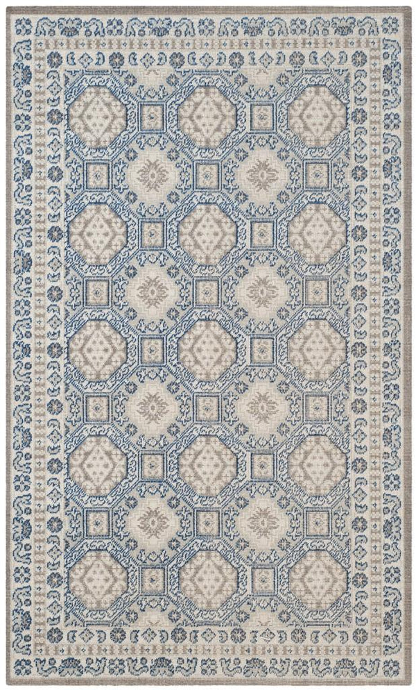 Safavieh Patina 320 Power Loomed  Rug Light Grey / Ivory PTN320C-4