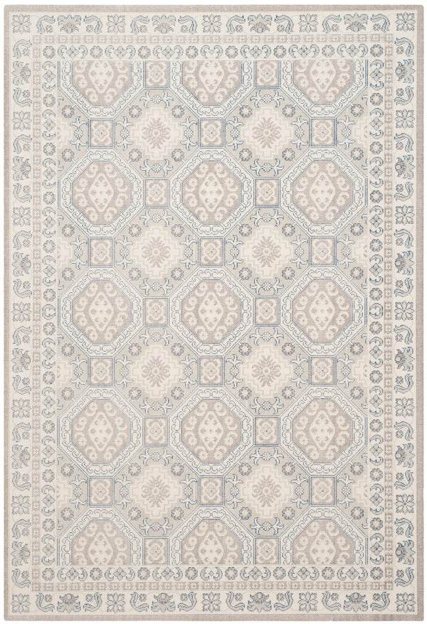 Safavieh Patina 320 Power Loomed  Rug Light Grey / Ivory PTN320C-4