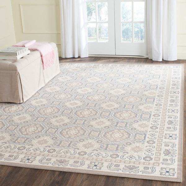 Safavieh Patina 320 Power Loomed  Rug Light Grey / Ivory PTN320C-4