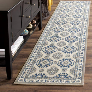 Safavieh Patina 320 Power Loomed  Rug Blue / Ivory PTN320D-4
