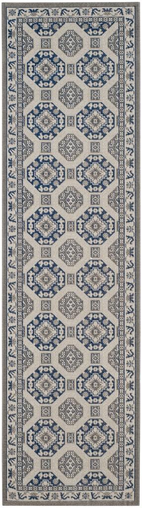 Safavieh Patina 320 Power Loomed  Rug Blue / Ivory PTN320D-4