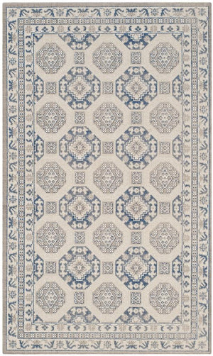 Safavieh Patina 320 Power Loomed  Rug Blue / Ivory PTN320D-4