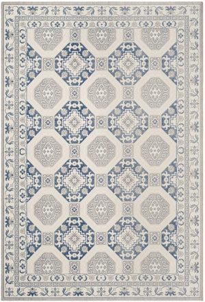 Safavieh Patina 320 Power Loomed  Rug Blue / Ivory PTN320D-4