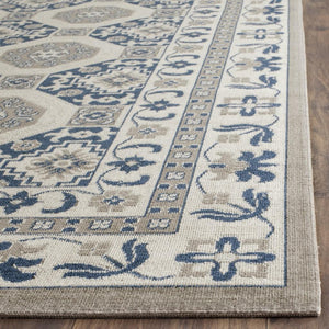 Safavieh Patina 320 Power Loomed  Rug Blue / Ivory PTN320D-4