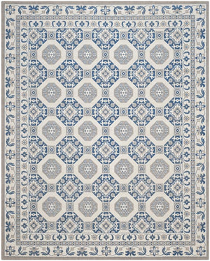 Safavieh Patina 320 Power Loomed  Rug Blue / Ivory PTN320D-4