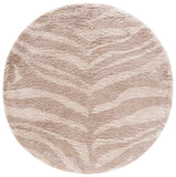 Safavieh Portofino Shag 215 Power Loomed Polypropylene Pile Shag & Flokati Rug Ivory / Beige PTS215B-5SQ