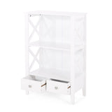 Christopher Knight Home® - Noble House - Loverin Modern Bathroom Floor Storage Rack with Drawers