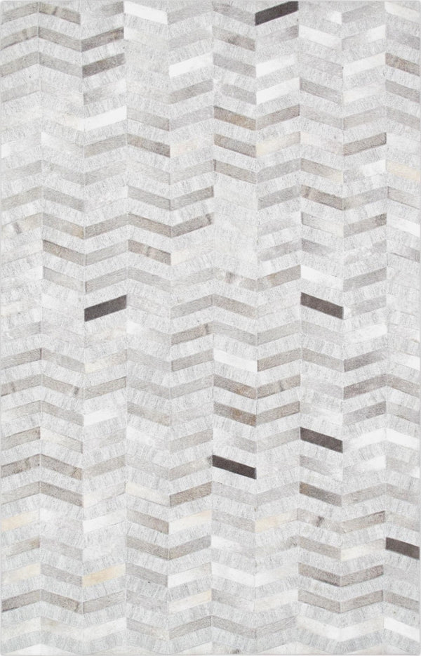 Pasargad Hand-loomed Cowhide Sari Silk Area Rug - Elegant Geometric Design For Luxurious Spaces   Ptx-3105 10x14