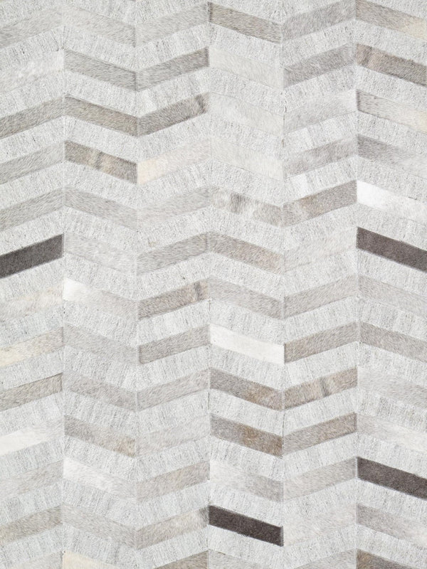 Pasargad Home Galaxy Collection Area Rug: Luxurious Silver Cowhide & Sari Silk For Elegant Spaces   Ptx-3105 12x15