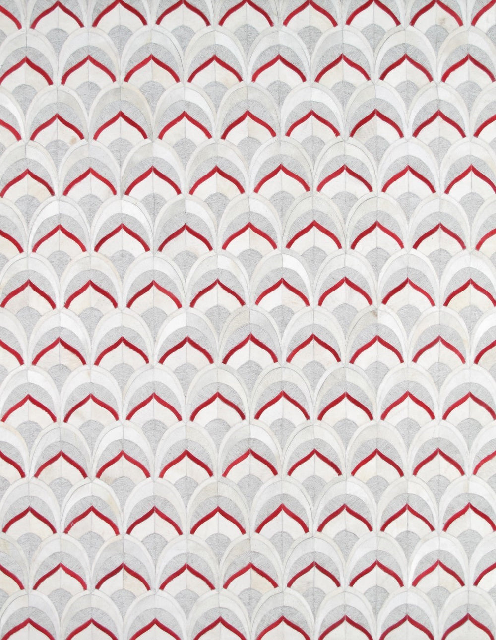 Pasargad Hand-loomed Cowhide Area Rug - Elegant Geometric Design For Luxurious Home Décor Enhancement   Ptx-3520 2x3